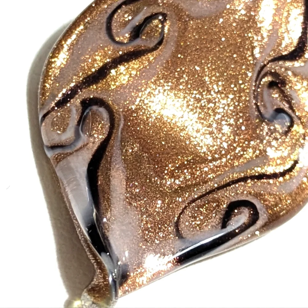 Glass Pendant | Retro | Handmade | Chic | Y2K | Artsy | Statement | Funky | Hot